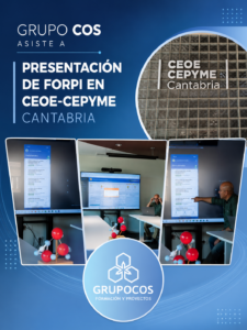 Grupo COS asiste a la presentación de FORPI en CEOE-CEPYME Cantabria